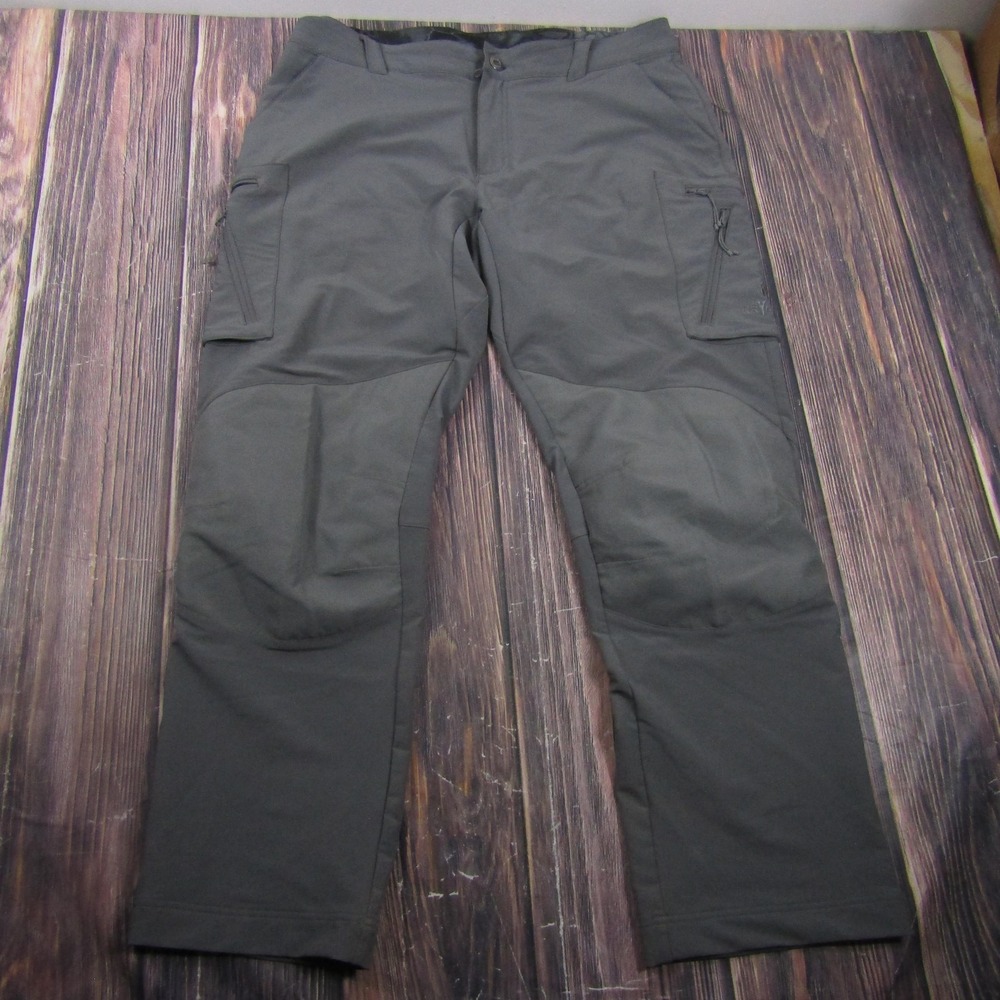Kryptek Pants Mens 38x32 Gray Stretch Cargo Tactical Workwear Hiking Outdoor